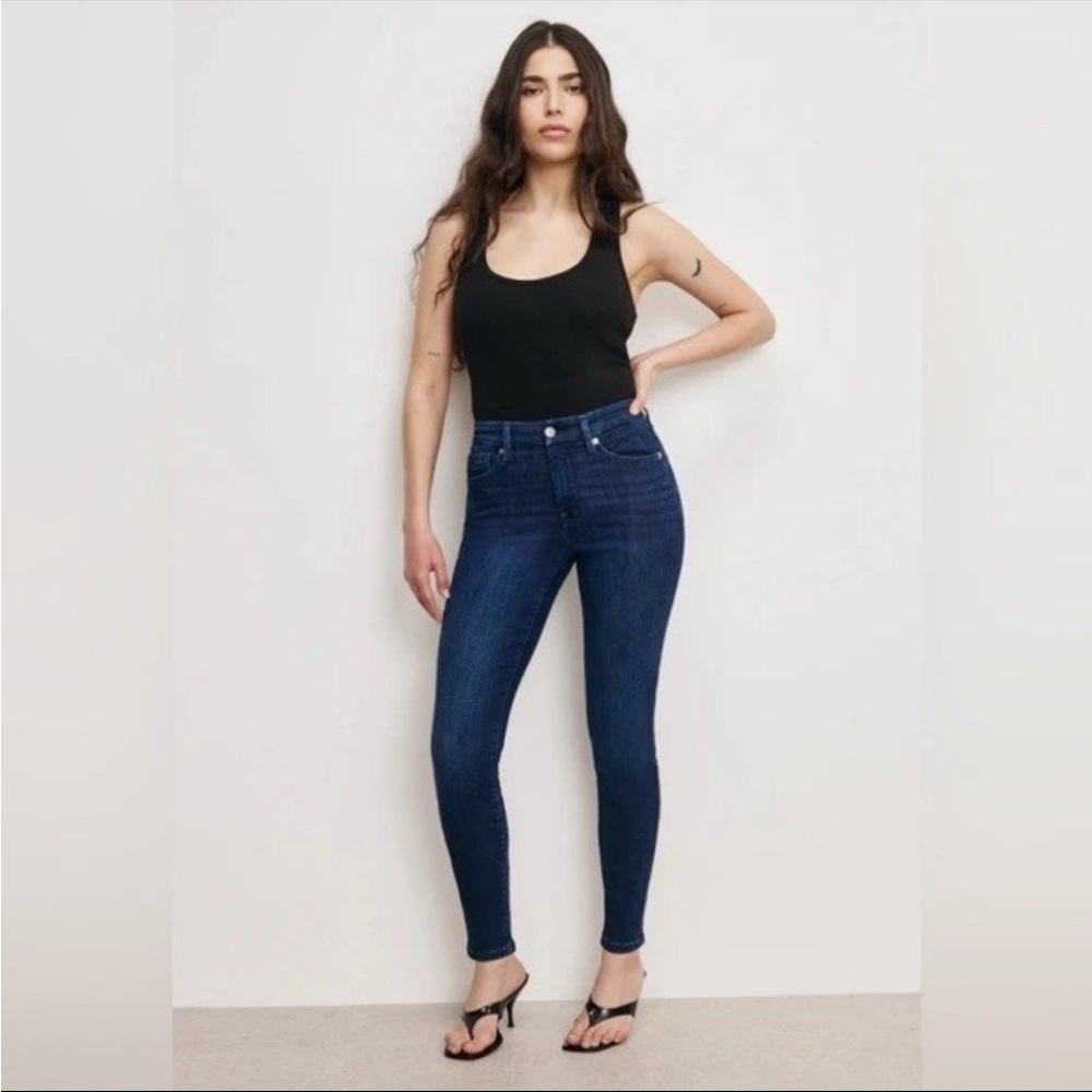 Good American Good Legs Skinny Jeans Dark Wash size 4/ 27